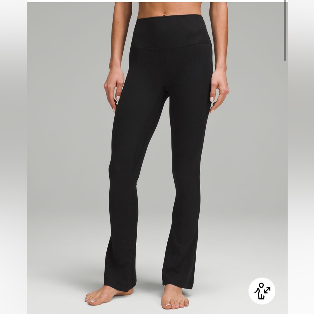 lululemon align ribbed mini flares